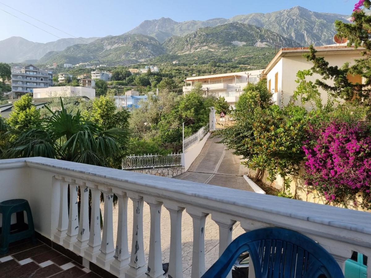 Sea View Apartments Drymades With Balcony Dhërmi Exterior foto
